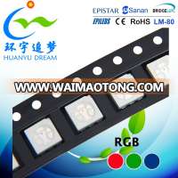 Ce Rohs Epistar chip 0.2W 60mA 5050rgb smd led